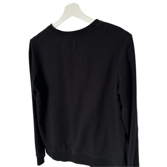 TOMMY HILFIGER CREWNECK SWEATER WOMENS SIZE MEDIUM BLACK - Picture 9 of 9